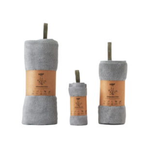 Ręcznik bambusowy Eco Bamboo jasny szary Hop Design