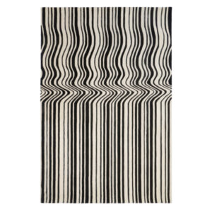 Dywan DRAFT BLACK CARPET DECOR