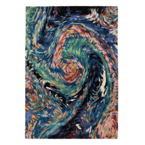 Dywan FLORES BLUE CARPET DECOR