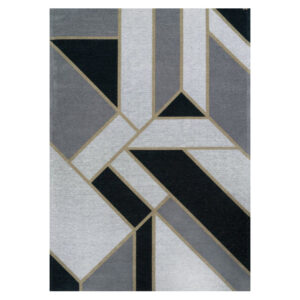 Dywan GATSBY DARK BLACK CARPET DECOR