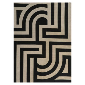 Dywan TIFFANY BLACK CARPET DECOR