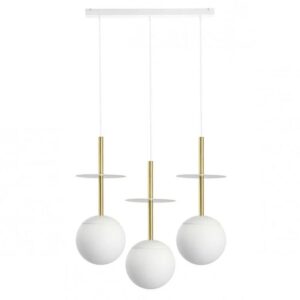 potrójna lampa sufitowa PLAAT A 3L Ummo