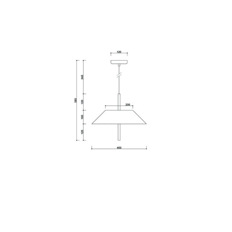 sufitowa lampa wisząca SAKOSI A Ummo - obrazek 3