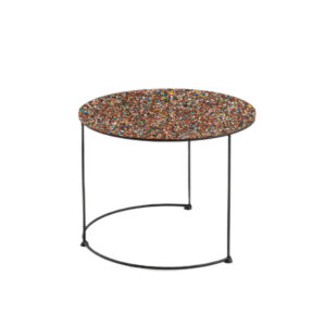 Stolik kawowy Plastryko ceglasty C Migaloo Home