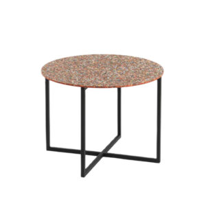 Stolik kawowy Plastryko ceglasty X Migaloo Home