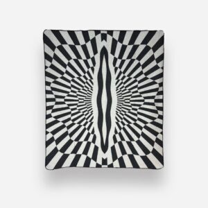 Narzuta 165×205/210cm OP-ART POWER PUSSY HOGAI