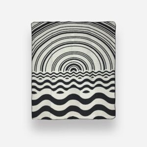 Narzuta 165×205/210cm OP-ART SEA SUNSET HOGAI