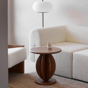 Stolik Citrus High / ciemny dąb Tamo