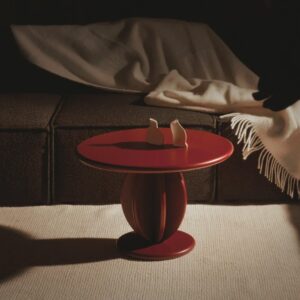 Stolik Citrus Low / burgund jesion Tamo