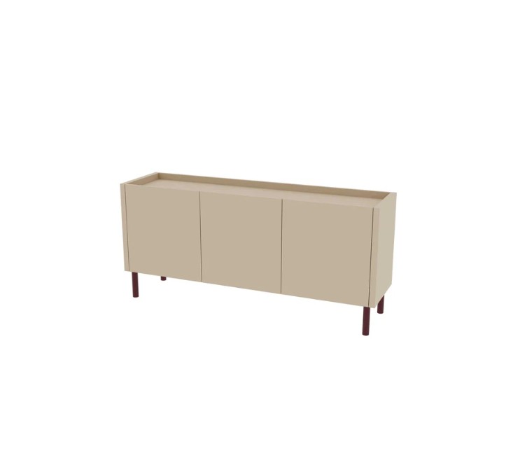 Komoda niska z drzwiczkami KUNG kolor LOFT DECORA