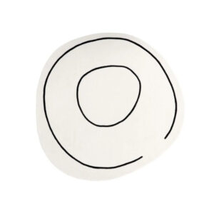 Dywan Loop Ivory Round Carpet Decor